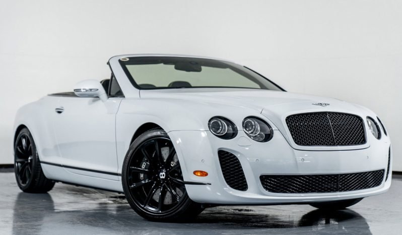 
								Buy 2011 Bentley Continental Supersports CONVERTIBLE full									