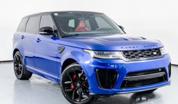 
									Buy 2020 Land Rover Range Rover Sport SVR full								