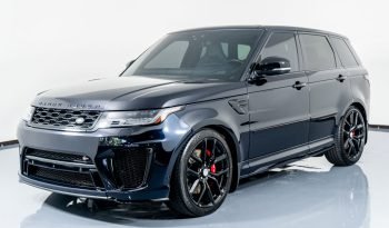 
									Buy 2022 Land Rover Range Rover Sport SUPERCHARGED SVR full								