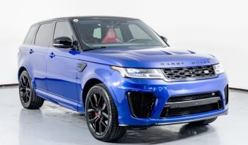 
									Buy 2020 Land Rover Range Rover Sport SVR full								