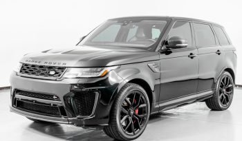 
									Buy 2018 Land Rover Range Rover Sport SVR full								