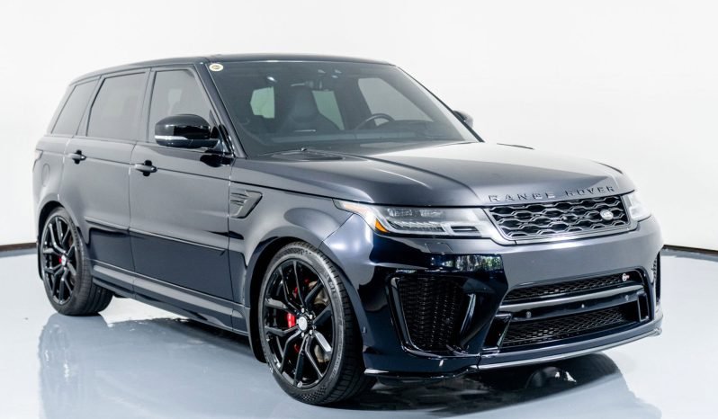
								Buy 2022 Land Rover Range Rover Sport SUPERCHARGED SVR full									